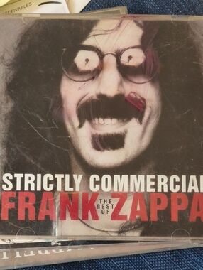 Frank Zappa "Strictly Commercial" CD - Black, Red, White
